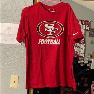 Nike 49ers Shirt size XL